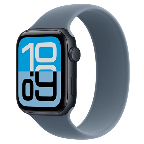 Apple Watch SE 3, 44 мм, алюминий черный, спортивный ремешок