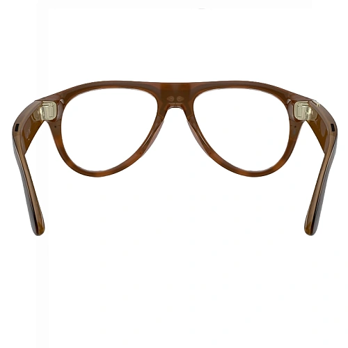 Умные Очки Ray-Ban Meta Aviator Gen 3, Polished Havana, Clear/Brown Transitions, Размер M