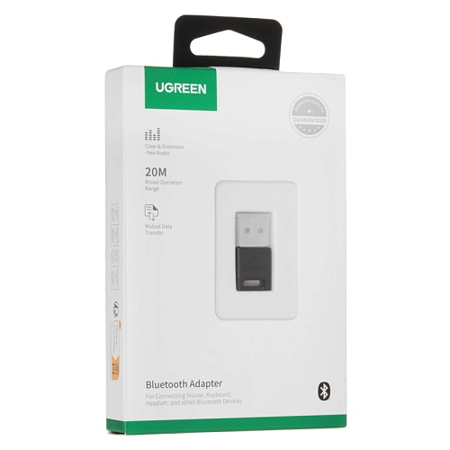 Адаптер UGREEN CM591 USB-A Bluetooth 5.3, черный