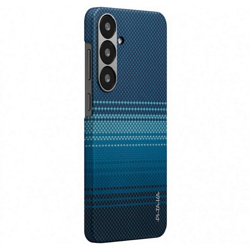 Чехол Для Samsung S25 Pitaka Tactile Woven Case, принт Moonrise