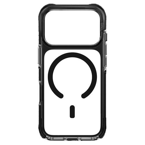 Чехол iPhone 18 Pro/17 Pro Uniq Combat Blanc MagSafe, черный