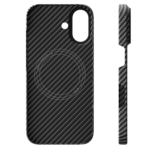 Чехол iPhone 17 VLP Kevlar Case с MagSafe, черный