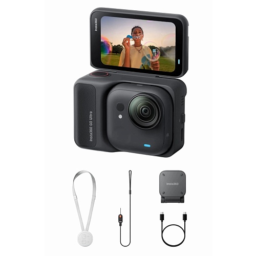 Экшн-камера Insta360 GO Ultra,  черный
