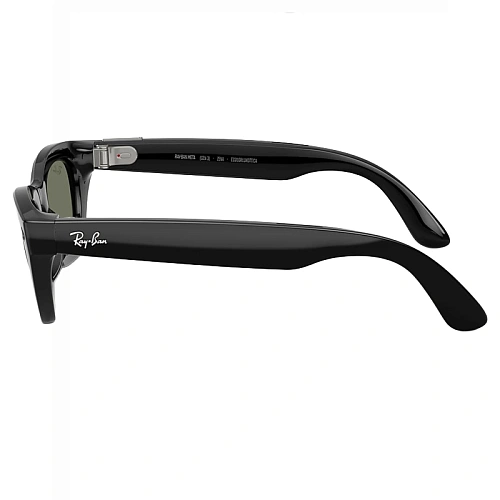 Умные Очки Ray-Ban Meta Zena Gen 3, Shiny Black, Green Polarized, Размер M