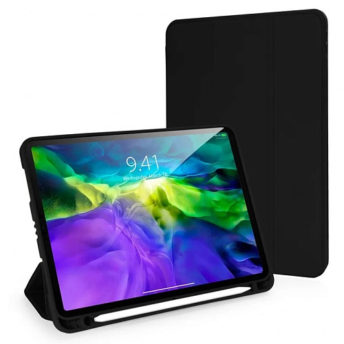 Чехол iPad 10 (10.9) 2022 Gurdini Milano Series, черный