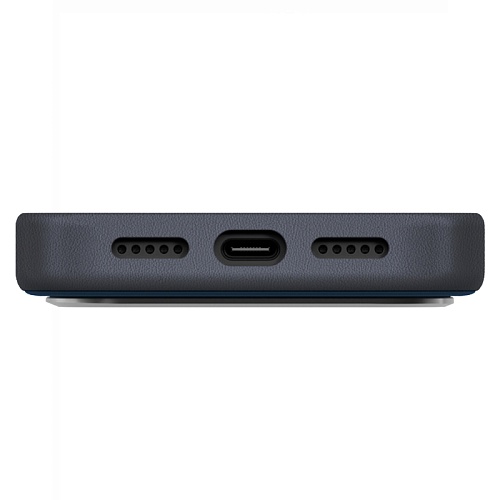 Чехол iPhone 17 Pro Max Uniq Lyden DS Magsafe, синий/серый