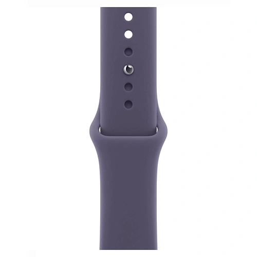 Apple Watch Series 11, 42 мм, корпус алюминий серебристый, Sport Band фиолетовый