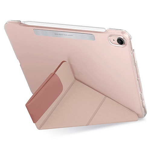 Чехол iPad Mini 6 (2021) / 7 A17 Pro (2024) Uniq Camden Anti-microbial, розовый