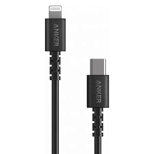 Кабель Anker PowerLine Select+ USB-C - Lightning 90см, черный