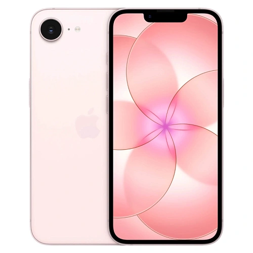 iPhone 17e, 256 ГБ, розовый, SIM + eSIM