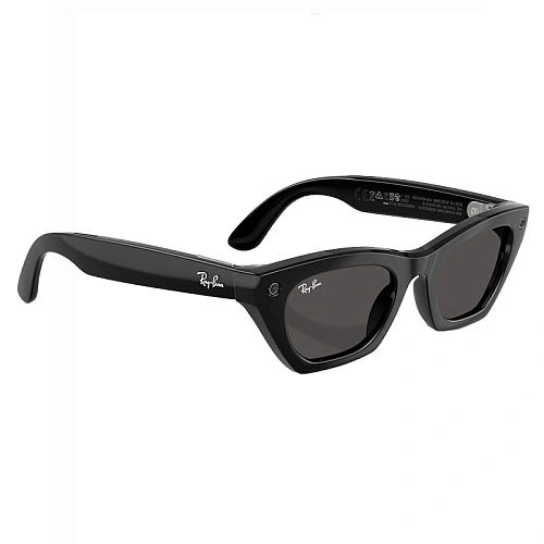 Умные Очки Ray-Ban Meta Zena Gen 3, Shiny Black, Grey, Размер M
