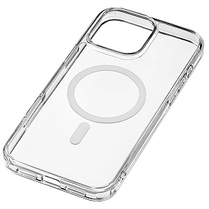 картинка Чехол uBear Real Mag Case для iPhone 16 Pro, усиленный, прозрачный