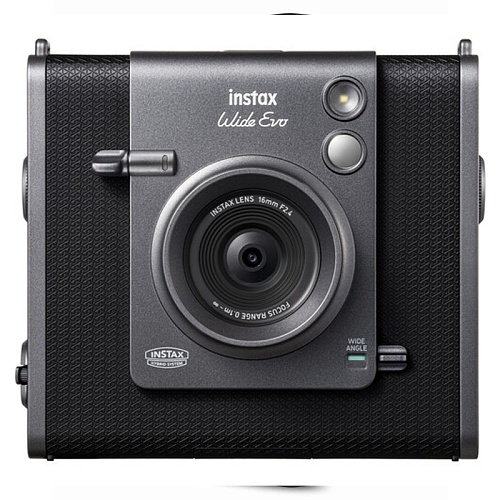 Фотоаппарат моментальной печати Instax Wide Evo Hybrid Camera,  черный