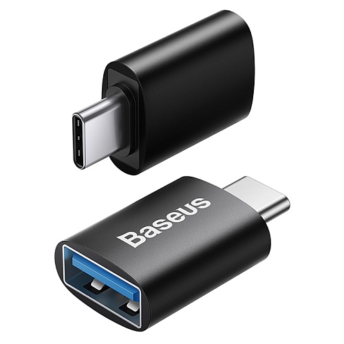 Адаптер BASEUS Ingenuity Series Mini OTG USB 3.1 - Type-C, черный