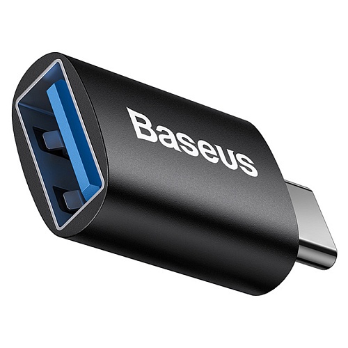 Адаптер BASEUS Ingenuity Series Mini OTG USB 3.1 - Type-C, черный