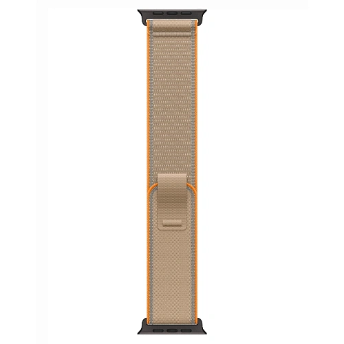 Apple Watch Ultra 4, 49 мм, корпус из титана черный, Trail Loop песок