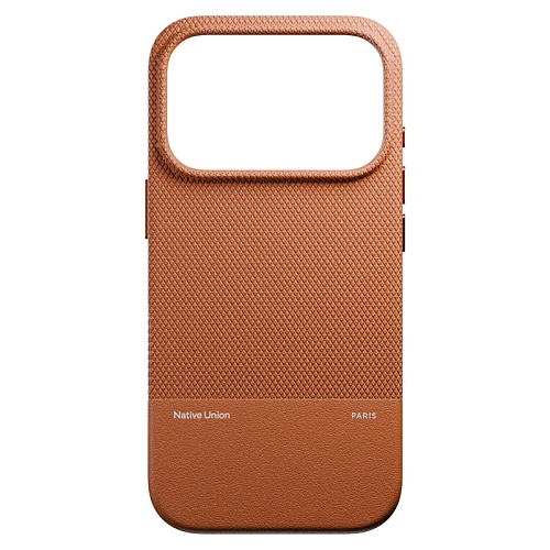 Чехол iPhone 17 Pro Max Native Union Classic Case, коричневый