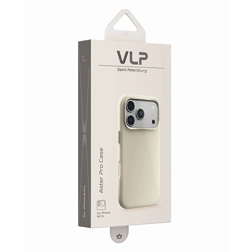Чехол iPhone 18 Pro Max/17 Pro Max VLP Aster Pro Case с MagSafe, белый