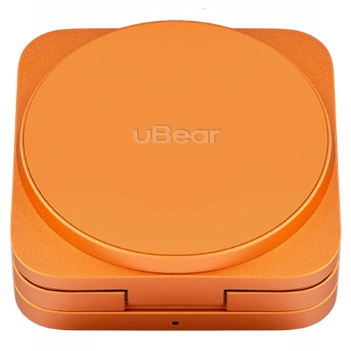 Беспроводная Зарядная Станция uBear Balance Slim, 3в1, Qi2.2, MagSafe, оранжевый