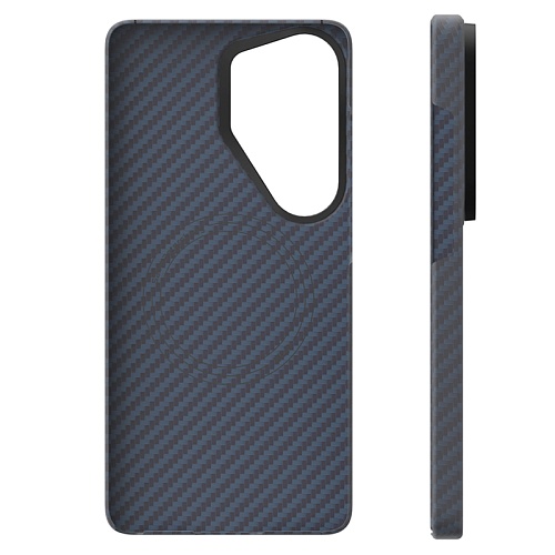 Чехол Samsung Galaxy S26 Ultra VLP Kevlar Case с MagSafe, синий