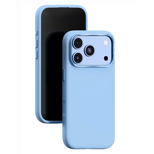 Чехол iPhone 18 Pro/17 Pro VLP Aster Pro Case с MagSafe, голубой