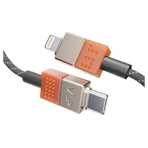 Дата-кабель vlp Neo USB-C to Lightning, 27W, 1.5м,  серый