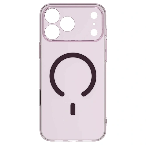 Чехол iPhone 18 Pro Max/17 Pro Max Uniq AirSuit Glossy MagSafe, бургунди