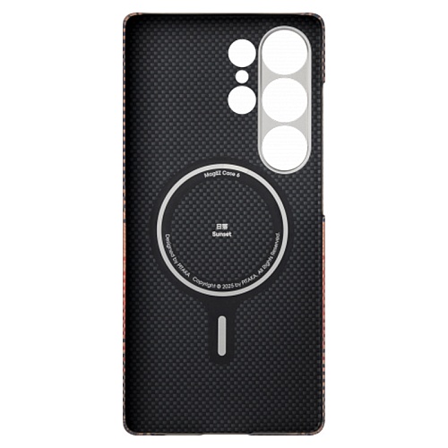 Чехол Для Samsung S25 Ultra Pitaka Tactile Woven Case, Sunset