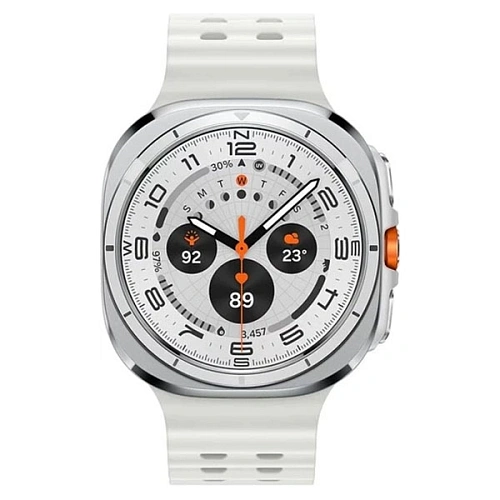 Samsung Galaxy Watch Ultra (2025), 47 мм, белый титан