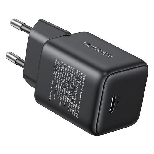 Сетевое Зарядное Устройство UGREEN X513 30Вт USB-C GaN Fast Charger, серый