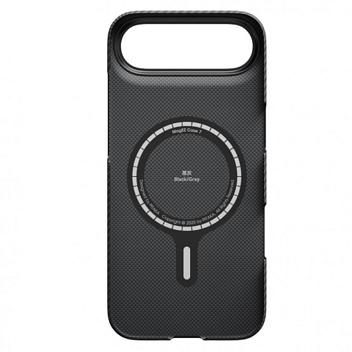 Чехол iPhone Air Pitaka Ultra-Slim Case, черный/серый