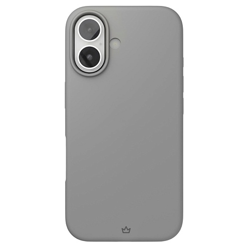 Чехол iPhone 16 vlp Aster Case С MagSafe, серый