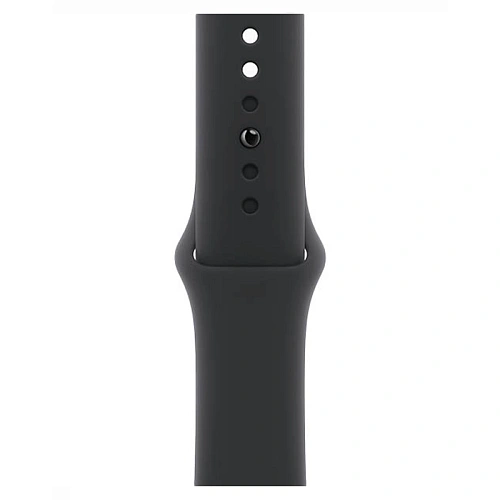 Apple Watch Series 10, 42 мм, алюминий цвета черный оникс, спортивный ремешок черного цвета