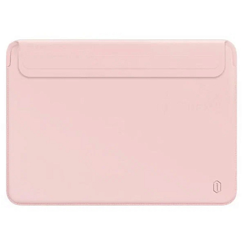 Чехол конверт для Macbook 13" WIWU Skin Pro II Pink