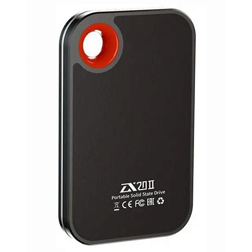Внешний SSD Netac ZX20 II, 1 ТБ, Type-C, черный