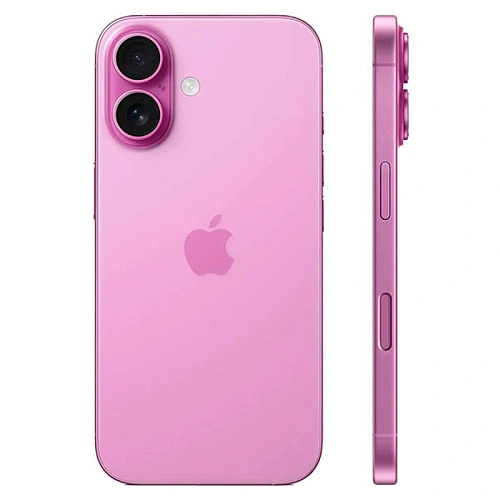 iPhone 16, 128 ГБ, розовый