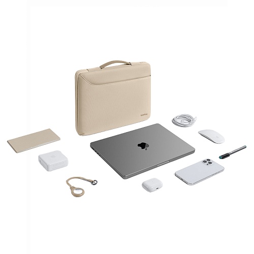 Сумка Для Ноутбука 13 Tomtoc Laptop Defender-A22 Laptop Briefcase, хаки