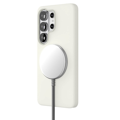Чехол Samsung Galaxy S26 Ultra VLP Aster Pro Case с MagSafe, белый