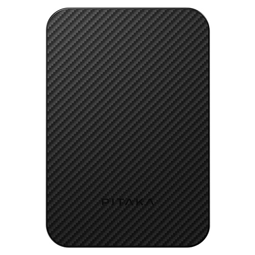 Внешний Аккумулятор Pitaka Power Bank Qi2 5000mAh, черный/серый