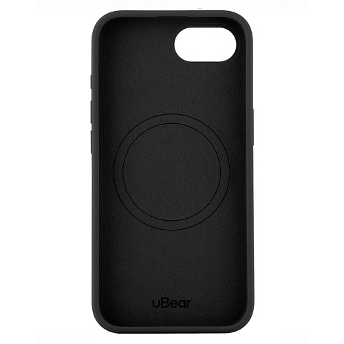 Чехол iPhone 16E uBear Touch Mag Case, Софт-Тач, черный
