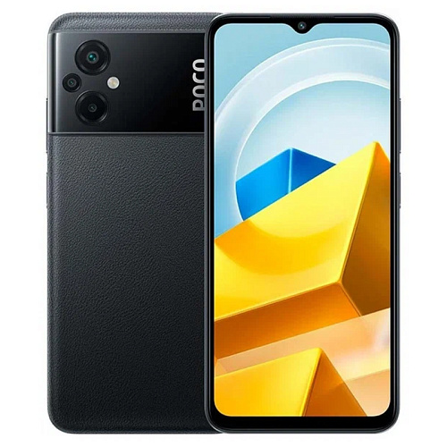 POCO M5, 4/64 ГБ, черный