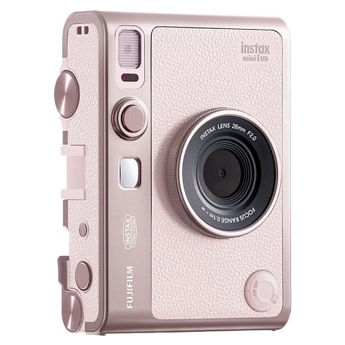 Фотопринтер Fujifilm Instax Mini Evo, розовый
