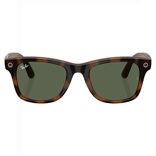 Умные Очки Ray-Ban Meta Wayfarer Gen 3, Polished Havana, Green, Размер M