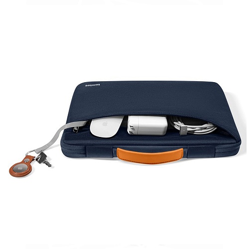 Сумка Для Ноутбука 15 Tomtoc Laptop Defender-A22 Laptop Briefcase, синий