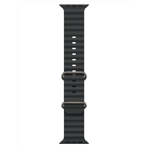 Apple Watch Ultra 3, 49 мм, Корпус Из Натурального Титана, Ocean Band черный