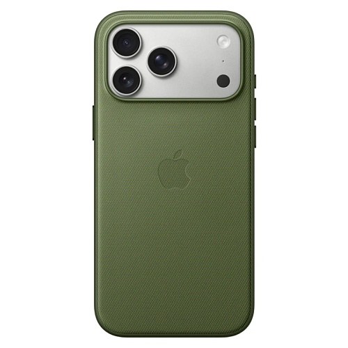 Чехол iPhone 17 Pro Max Apple TechWoven Magsafe, зеленый