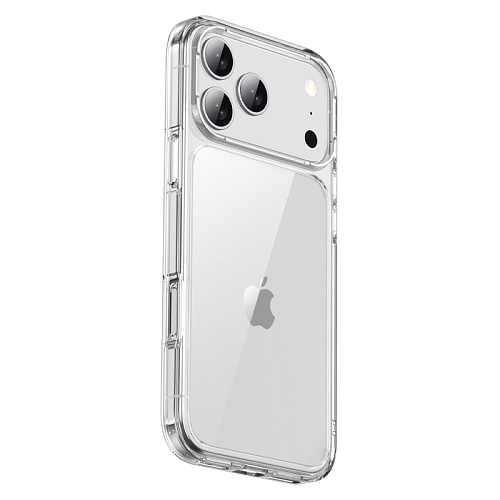 Чехол iPhone 17 Pro Max Gurdini Alba Series Protective, Прозрачный