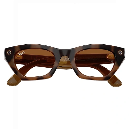 Умные Очки Ray-Ban Meta Zena Gen 3, Polished Havana, Gradient Brown, Размер M
