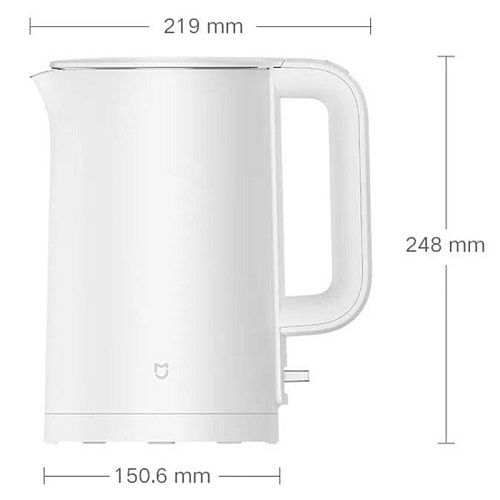 Электрический Чайник Xiaomi Mijia Home Appliance Kettle 3, белый