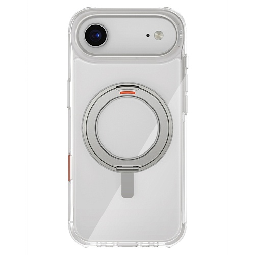 Чехол iPhone Air Uniq Swivix with 360-Rotating stand Lucent Magsafe, прозрачный